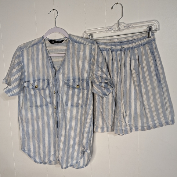 Vintage AIM Sport striped set - size S - Picture 1 of 12